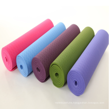 Antimicrobial polyurethane yoga mat non slip factory directly